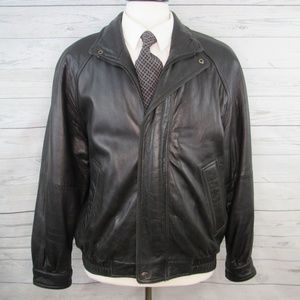 brandini le collezioni leather jacket